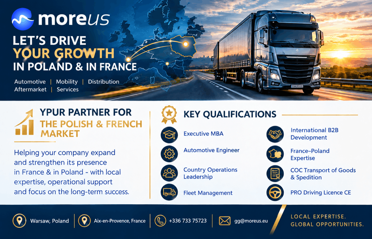 moreus.eu - Let's drive your growth in Poland & in France